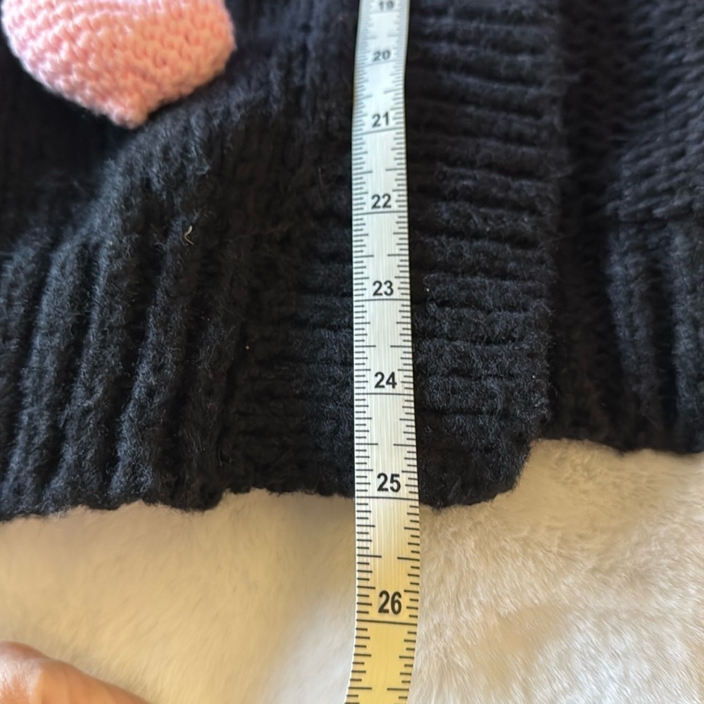 Heart 3D Cardigan Sweater ~ Sweetest Oversized Knit Valentine's Day cardigan 🩷 - Picture 7 of 10